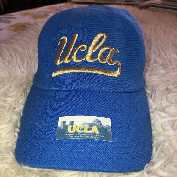 NWT Adidas Flex UCLA Bruins Blue Fitted Hat 7 1/8 - Picture 1 of 8
